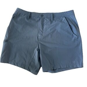 Gillz  Men's  Outdoor Fishing  Shorts  Zip Pockets Blue Size 2XL